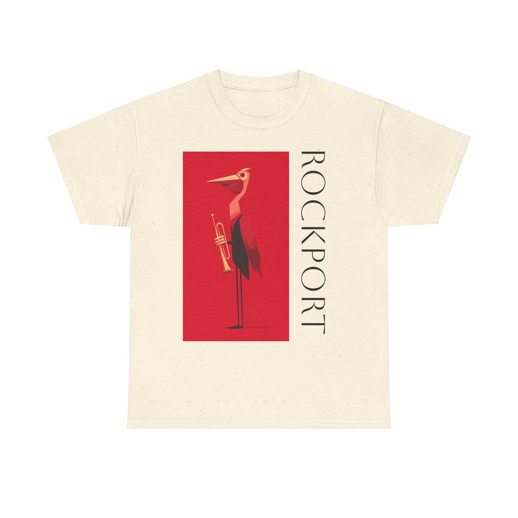 T-Shirt — Rockport Trumpet Bird Graphic Tee