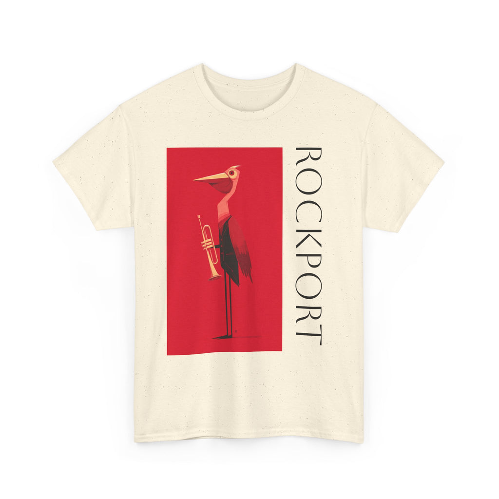 T-Shirt — Rockport Trumpet Bird Graphic Tee