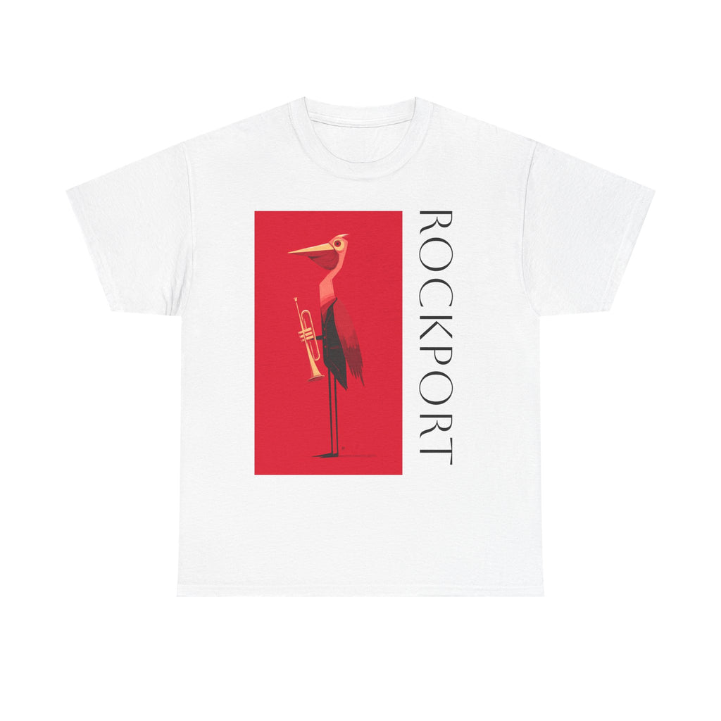 T-Shirt — Rockport Trumpet Bird Graphic Tee