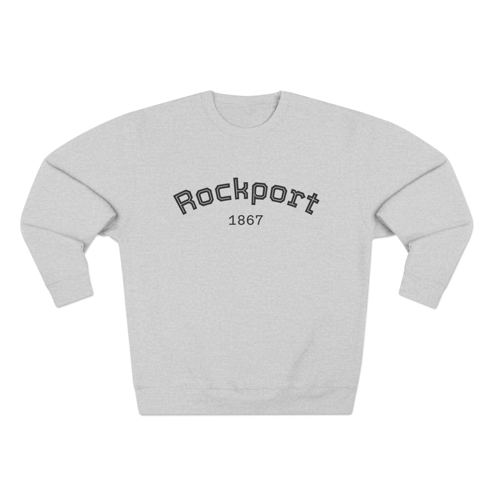 Rockport 1867 Crewneck Sweatshirt — Vintage Collegiate Pullover