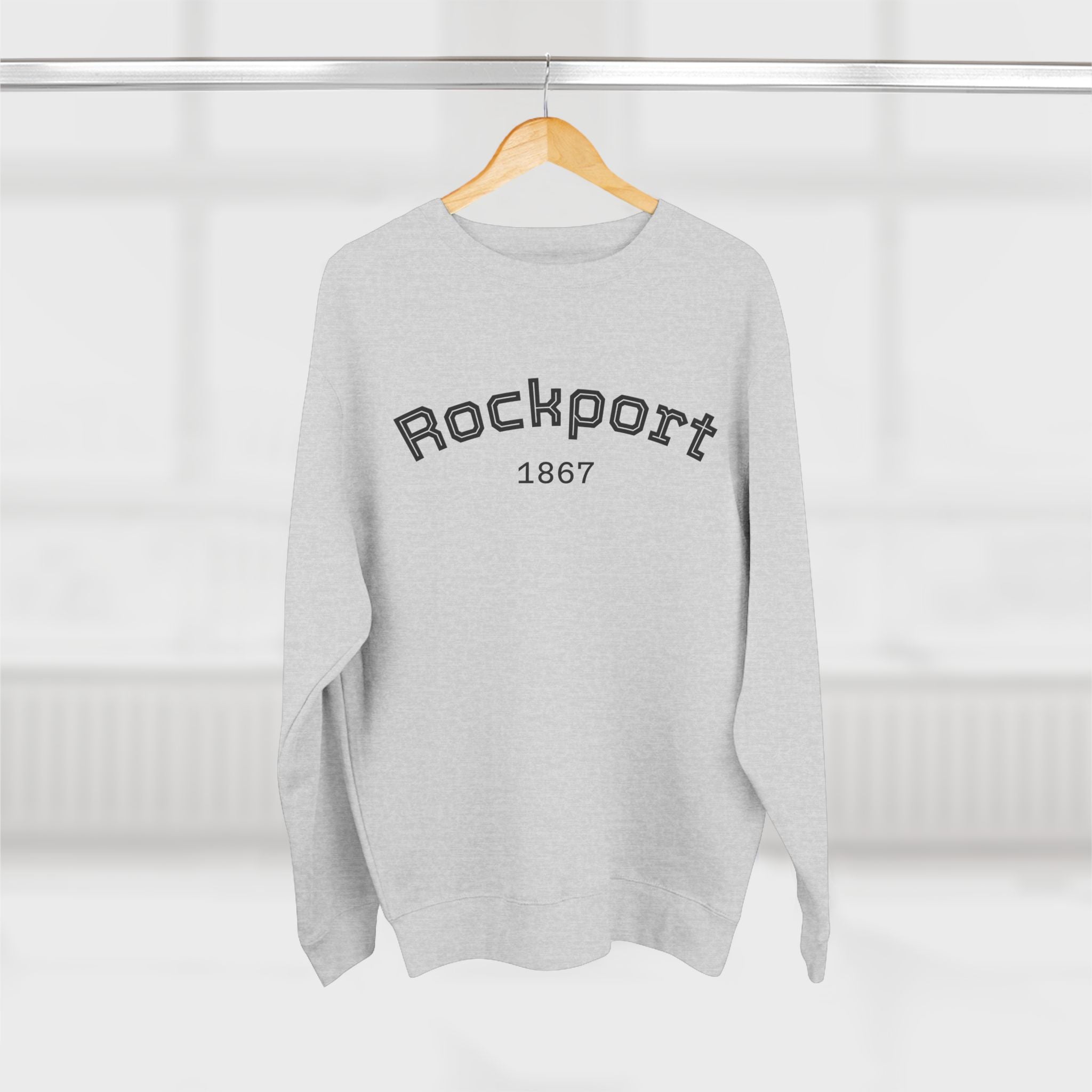 Rockport 1867 Crewneck Sweatshirt — Vintage Collegiate Pullover